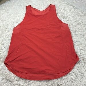 Lululemon Sculpt Tank Orange Coral